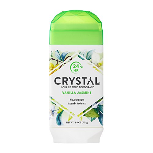 Crystal invisível desodorante sólido- desodorante, camomila e chá verde, 2,5 onças