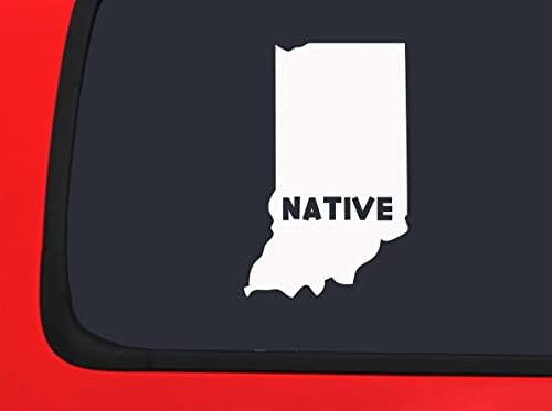 Adesivo de carro Indiana Native Home Hometown Witne