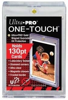 5 Ultra Pro 130pt Magnetic One Touch Card Titulares 81721 - Cabe cartões de até 130 pontos de espessura