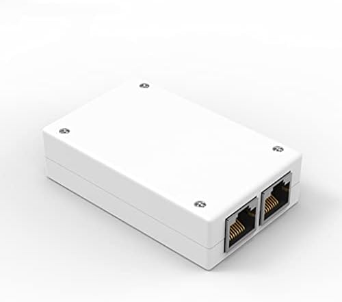N/A Mini 2 Port RJ45 Switch de rede Ethernet Box Caixa de rede Dual