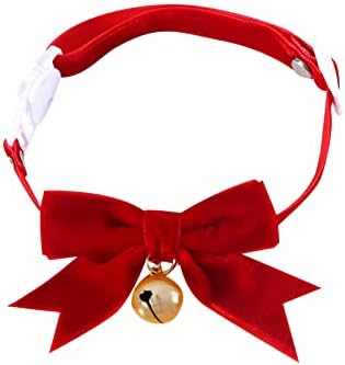 Nylon colarinho de cachorro ajustável de Natal gravata borboleta de mão anti -fivela colarinho gato de gato