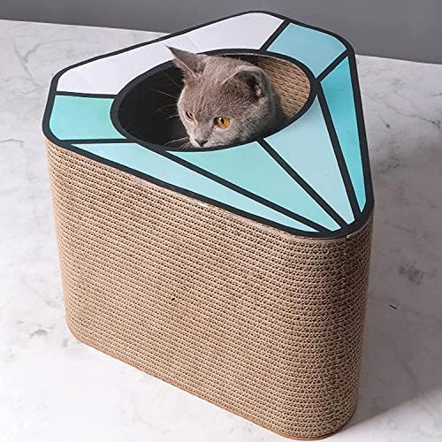 Gato scratcher gato arranhando papelão durável corrugado Cat Scratch house para jumbo gato adulto