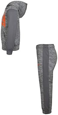 Nike Boy's Dry Fit Therma Zip Hoodie e Sweatpants 2 Peça Conjunto