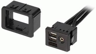 Axxess - Painel de substituição USB/AUX/HDMI 6 pés - Chrysler/Dodge/Jeep