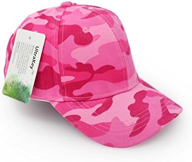 Ultrakey masculino exército feminino CAMO CAP Baseball Casquette Camuflando chapéus para caçar atividades de