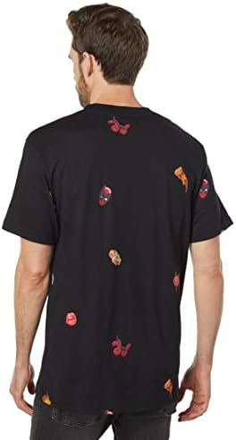 Deadpool de DC Men por toda a camiseta de manga curta de bolso