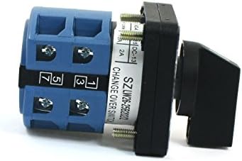 Depila SZW26-25b 660V 25A 8 Terminal de parafuso 2Pole Chave de troca rotativa 4pcs interruptor