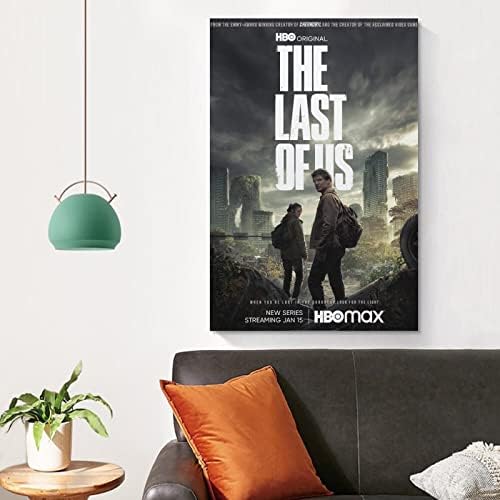 Jogo Ywvwy The Last of Us Poster Series de TV 2023 Posters Arte obras de tela de lona estética Arte da parede