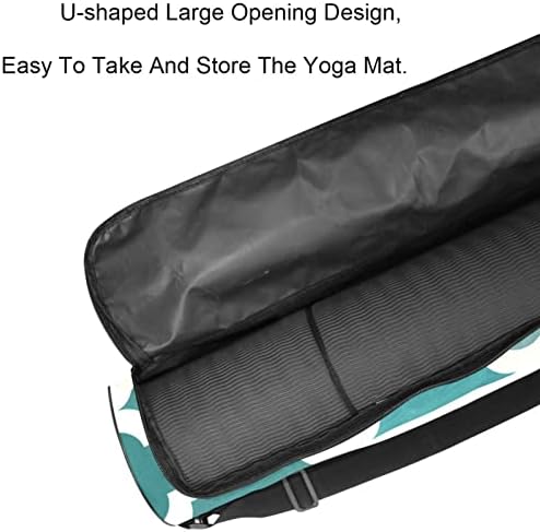 Laiyuhua Yoga Mat Bag, bolsa de ginástica de ioga com zíperas duplas para mulheres e homens-zíperes