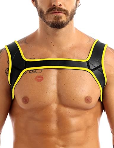 Aislor masculino de neoprene, cinto duplo de ombro de ombro largura Músculos Protetor de roupas