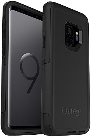 OtterBox Samsung Galaxy S9 Case da série Comuter - Black, Slim & Trough, Frenda de bolso, com proteção contra a porta