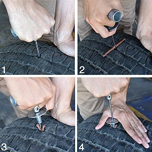 Kit de ferramentas de reparo de pneus pesados ​​para decoração Y &