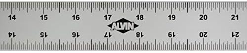 Alvin Alt12 Alumínio T Ferramenta de desenho e design Graduada para estudantes e profissionais