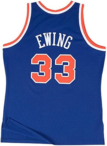 Mitchell e Ness Patrick Ewing New York Knicks NBA REMULHO HWC Jersey