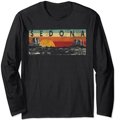 Camisa Vintage Sedona Arizona - camiseta de manga comprida Sedona AZ