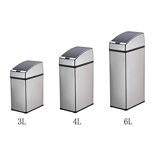 Wenlii 3/4/6L Automático IR Smart Sensor Dustbin Lixo pode indução de lixo doméstico BIN