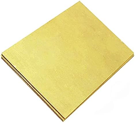 Sogudio Plate Brass Folha de cobre puro Folha de metal Folha de latão escura de idosos 8 x12 para