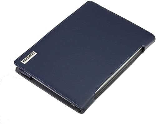 Broonel - Série de Perfil - Laptop de couro azul compatível com Lenovo Ideapad 3 Laptop FHD de 15,6 polegadas FHD