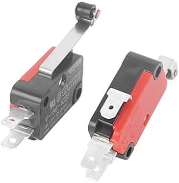 Ahafei 5pcs V-156-1C25 Snap Roller da dobradiça da dobradiça SPDT Micro limite momentâneo interruptor