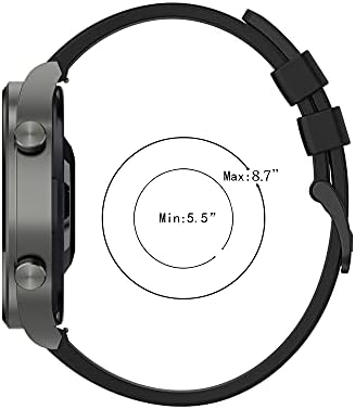 SDUTIO 22mm Smart Watch Band para Huawei GT 2 Pro Silicone Wrist Telas para Xiaomi GTR 47mm GTR2 2E