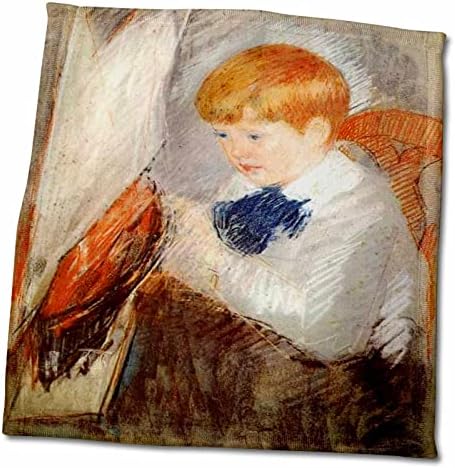 3drose florene impressionismo Arte - Robert n Sua pintura de veleiro por Cassett - toalhas