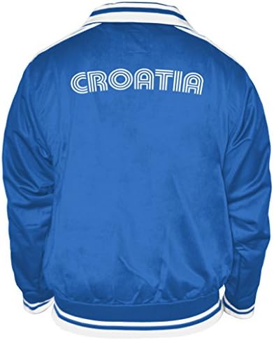 Orgulho croata masculino da Amdesco, jaqueta de faixa da Croácia