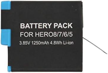 AHDBT -801 Substituição da bateria para a câmera de ação GoPro Hero 7 - compatível com a bateria totalmente