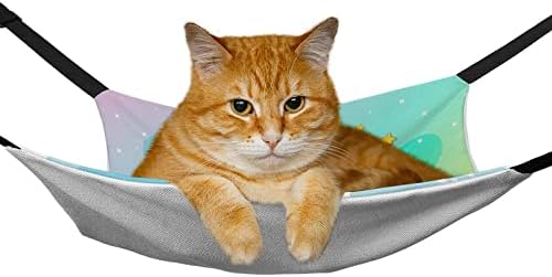 Hammock de gato arco -íris unicórnio de gaiola de gaiola de gaiola de gaiola de penduramento salvamento