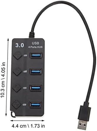 Adaptador USB do Solustre Adaptador de computador Dados USB Hub USB 3. 0 Hub 4- Adaptador de transferência de expansão