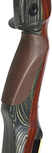 Ameyxgs arco e arco arco capa de sela cobertura de couro auto-adesivo manípulo arco protetor não