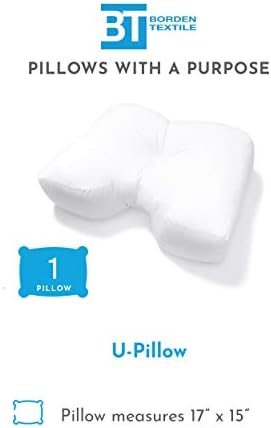 Travesseiros com um propósito U Almofado de sono projetado para dormentes laterais e alívio da dor no pescoço