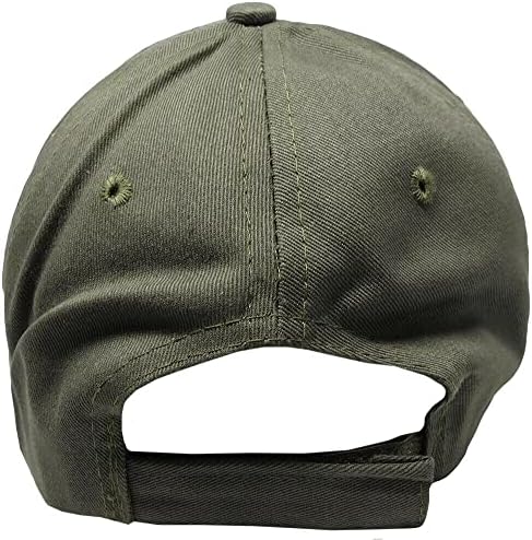 Big Foot Sasquatch Yeti com Rifle Olive Drab Green Bordered Hat Bap