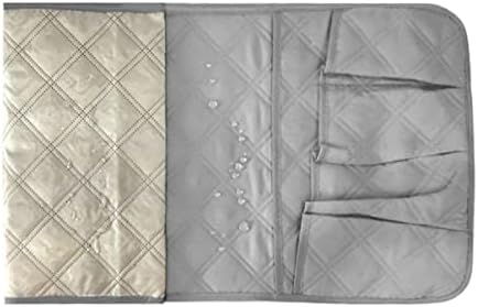 Acessórios de cama cinza cabilock 3pcs saco de sofá -sofá de bolsa pendurada para penduramento de bolso de