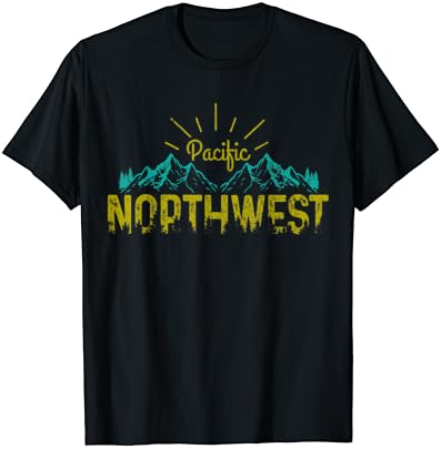 Pacífico Northwest PNW Vintage Oregon Washington T-shirt