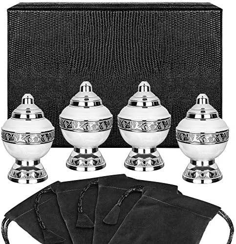 TruPoint Memorials Cremation Urns for Adult - detém 0,75 libras. Por mini urna, 2,75 x 1,75 mini urnas