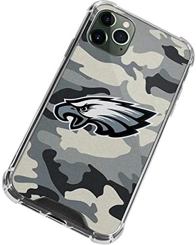 Skinit Clear Phone Case Compatível com o iPhone 12 Pro - Oficialmente licenciado NFL Philadelphia Eagles