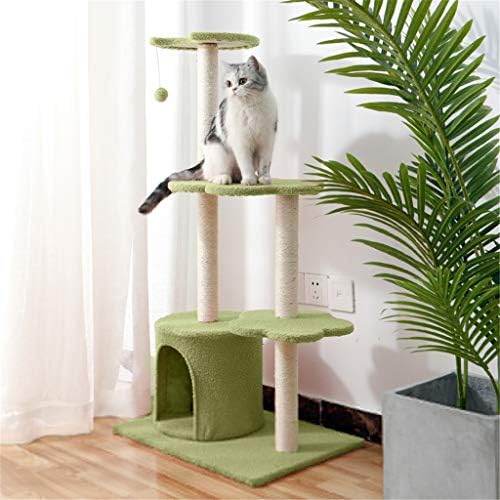 XLAIQ PET FORNITORIA POSTA POST POST Suprimentos CATS Acessórios para torre de árvore para escalar estrutura de brincar para gatos Pets de brinquedos de animais de escalada quadro