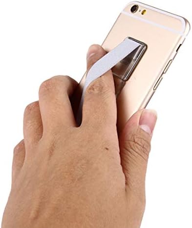 Sacos de telefone celular 2 em 1 suporte universais ajustável para suporte adesivo + garra de dedo fino, tamanho:
