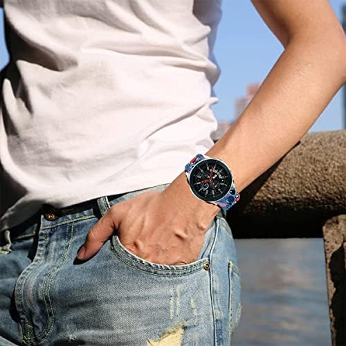 Sjiangqiao Stitch Band compatível com Samsung Galaxy Watch 5/relógio 42mm/galáxia Relógio 3 41mm/relógio