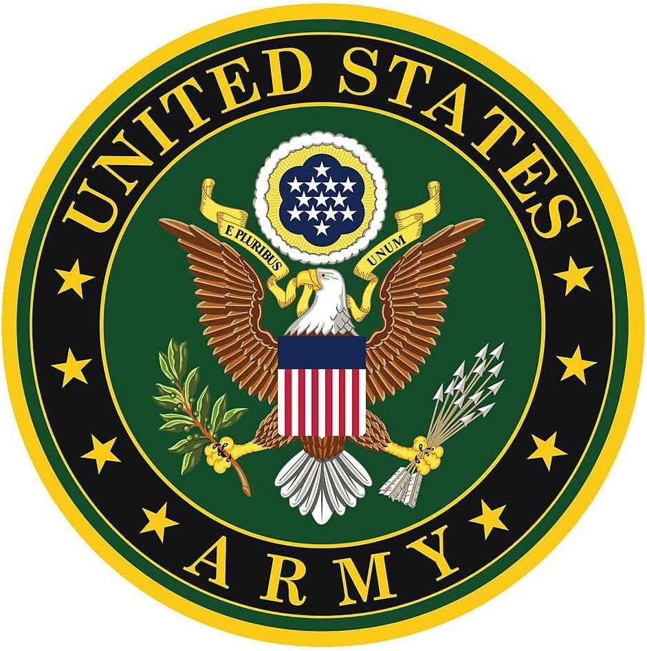 Adesivo de vinil militar do exército dos EUA para adesivo de caminhão de caminhão de carro