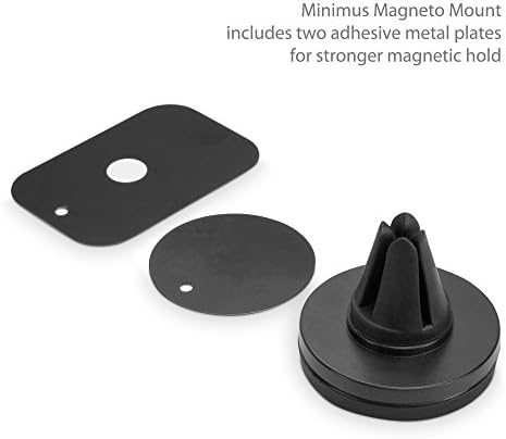 Montagem de carro de ondas de caixa compatível com Micromax X702 - Minimus Magnetomount, montagem magnética do