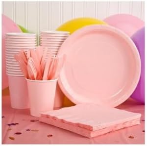 Plástico Rectangle -Partida Toeira Passel Pink 54 x 108 polegadas