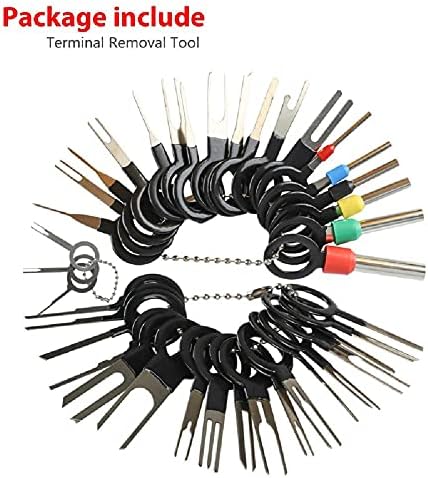 Kit de ferramenta de remoção de terminal 39pcs Ferramenta de depinência Ferramenta de conector