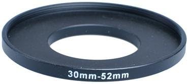 30-52 mm de 30 a 52 adaptador de filtro de anel de passo para cima