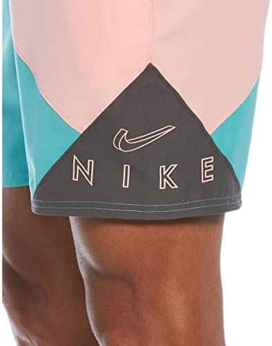 Nike Logo Jackknife Volley Nessc469-018 Grey-Grey-Grey Swims de natação masculina-cinza-verde-cinza-cinza