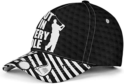 Lasfour personalizado Chapéus de golfe engraçados Caps de golfe exclusivos para homens Capatinhos de golfe para
