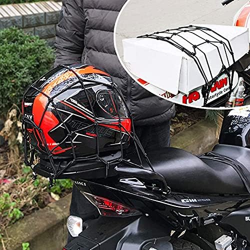 2 pacote de 15,7 polegadas de motocicleta líquida elástica de bagagem pesada líquida de 40cm x 40