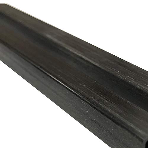 10mm x 10mm x 1000 mm - fibra de carbono pultrudada - hobbies centrais de tubo quadrado - rc
