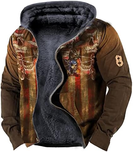 Adssdq de grande tamanho, pullover masculino caia de manga longa Jaquetas de conforto de zíper
