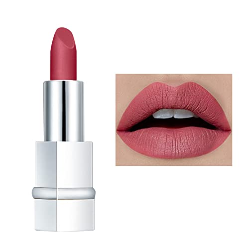 Xiahium escondendo -se atrás do batom Lipstick Lipsk Impermea Lip Lip Gloss de alto impacto Lipcolor com fórmula